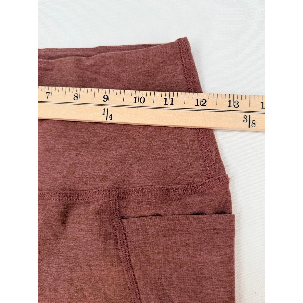Beyond Yoga High Waisted Leggings Mauve Brown Pocket Size M - Picture 5 of 13